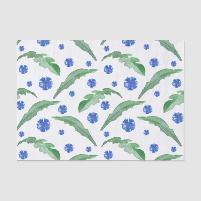 Papel De Seda Maravilhas azuis (Frente )