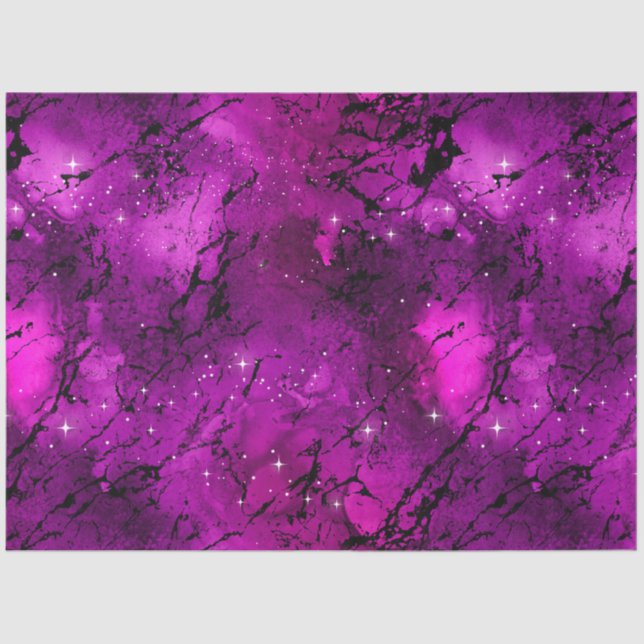 Papel De Seda Marble Galaxy Series Design 6 (Frente )