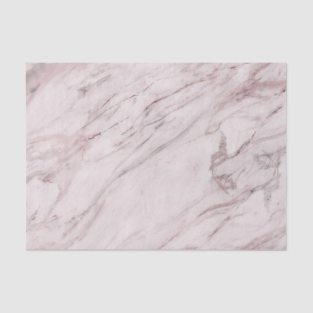 Papel De Seda Marble Rosa (Frente )
