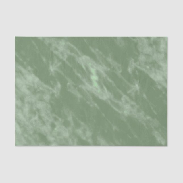Papel De Seda Marble Verde (Frente )