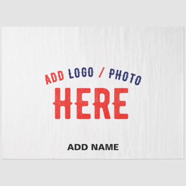 PAPEL DE SEDA MARCA VERIFICADA BRANCA PERSONALIZÁVEL MODERNA (Frente )