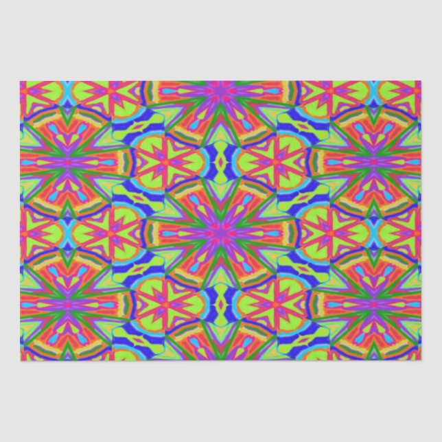 Papel De Seda Marcador mágico Caleidoscópio (Frente )