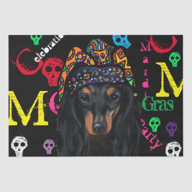 Papel De Seda Mardi GRAS (Frente )