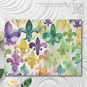 Papel De Seda Mardi Gras Decoupage