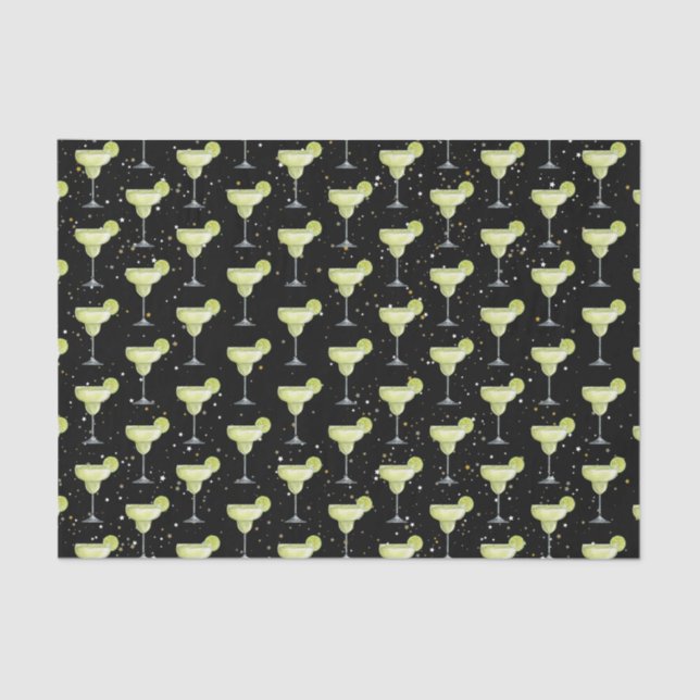 Papel De Seda Margarita Cocktail Pattern (Frente )