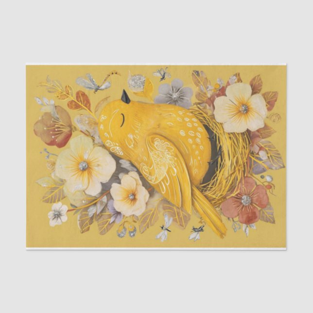 Papel De Seda Marigold Wings (Frente )