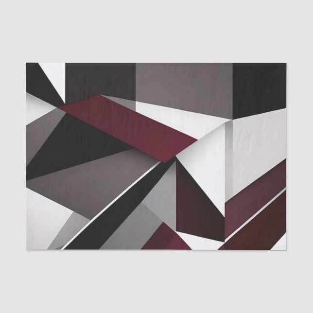 Papel De Seda Mármaco Preto Contraste Branco E Mármaco (Frente )