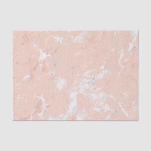 Papel De Seda Mármore Dourado Rosa 3, Decoupage ou Enchimento de