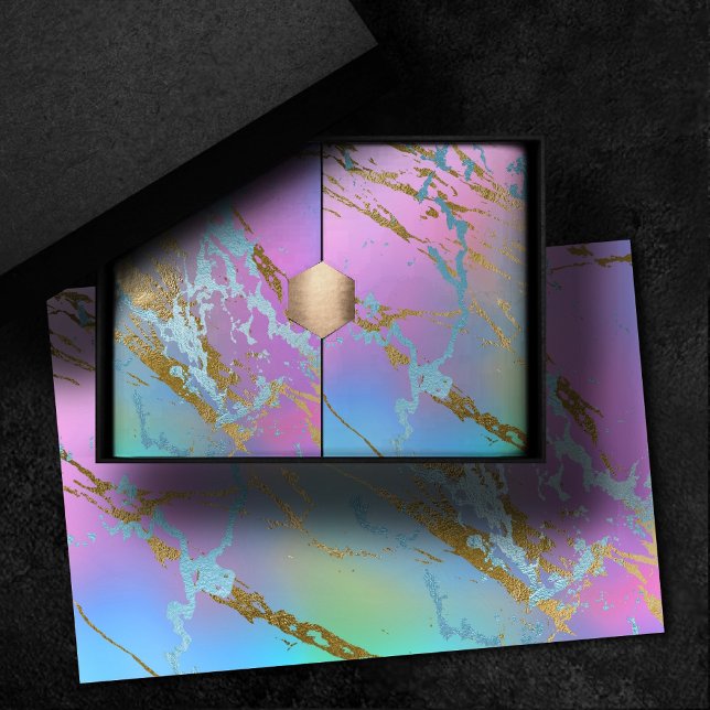 Papel De Seda Mármore Milenar | Degradê Pastel Arco-íris Diverti (Criador carregado)