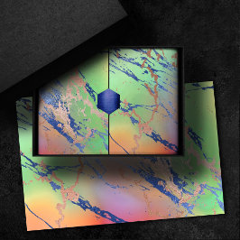 Papel De Seda Mármore Vibrante | Aquarela Pastel Ousada Colorida