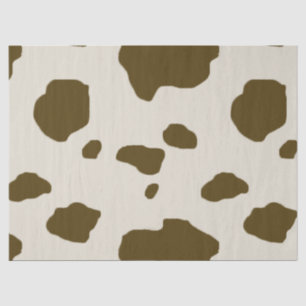 Papel De Seda Marrom da PELE da VACA