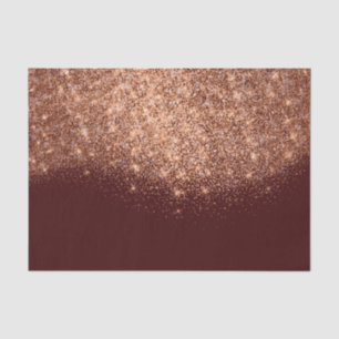 Papel De Seda Marrom metálico de cobre Dourado cor-de-rosa de