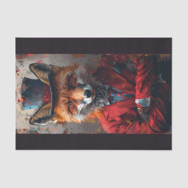 Papel De Seda Marshall the Fox (Frente )