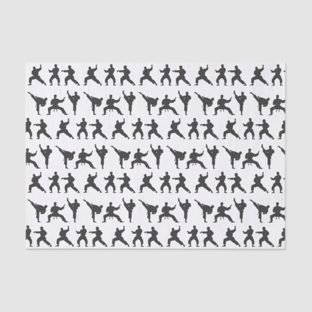 Papel De Seda Martial Arts (Frente )