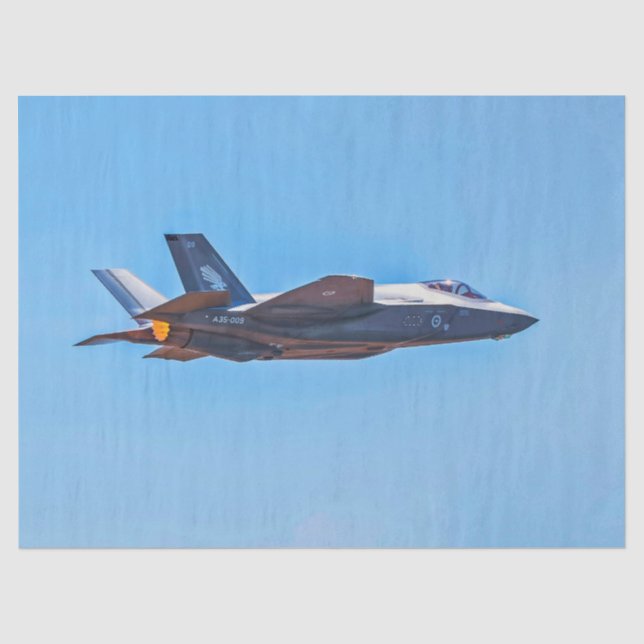 Papel De Seda Martin F- 35A Relâmpago II Bloqueado (Frente )