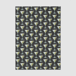 Papel De Seda Martini Cocktail Pattern