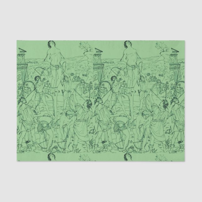 Papel De Seda Martírio de São Sebastião (Frente )