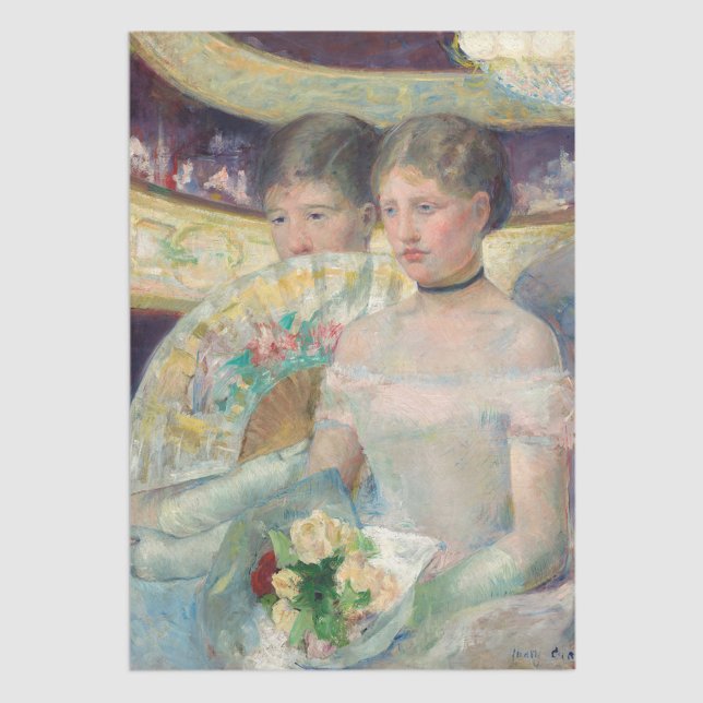 Papel De Seda Mary Cassatt - O camarote (Criador carregado)