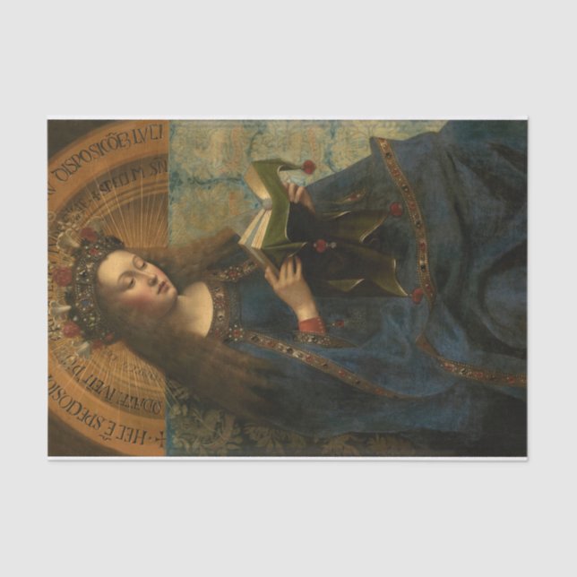 Papel De Seda Mary por Jan Van Eyck (Frente )