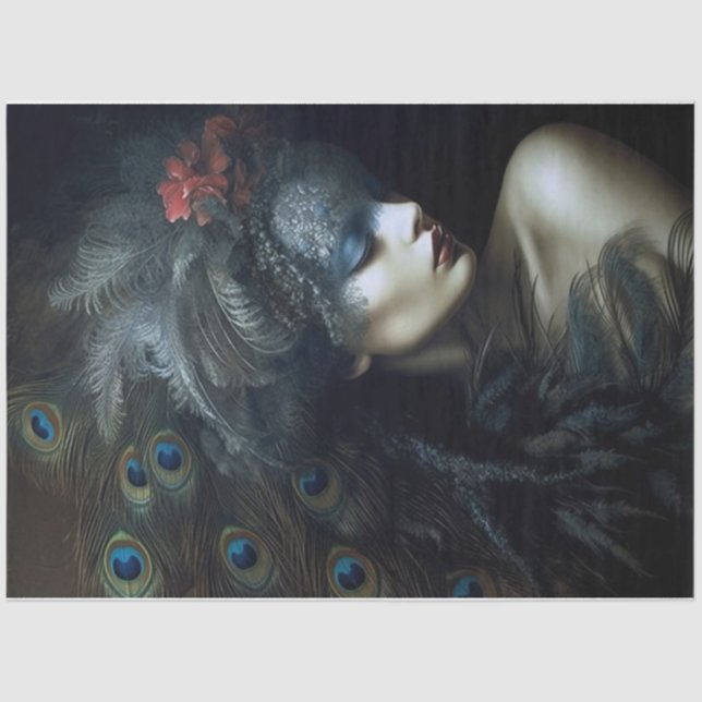 Papel De Seda Mascarada (Frente )