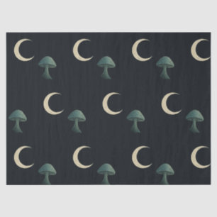 Papel De Seda Mascarada ao Luar Halloween Elegante