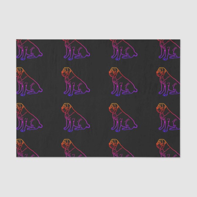 Papel De Seda Mastiff Pilou Seidenpapier (Frente )