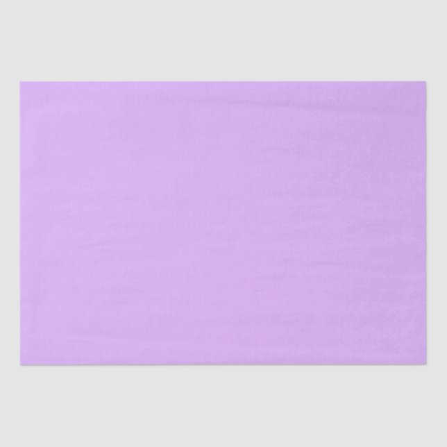 Papel De Seda Mauve, violeta pálida código hex e0b0ff (Frente )