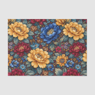 Papel De Seda Maximalist Floral