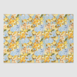 Papel De Seda Medalhões e Rosas