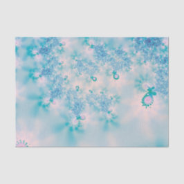 Papel De Seda Meditação abstrato Art Blue