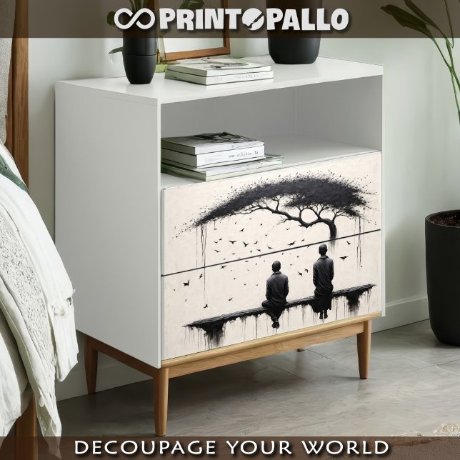 Papel De Seda Meditação Zen em uma árvore, nossa vida... (Criador carregado)