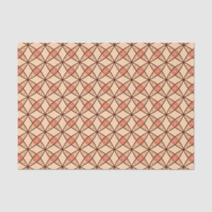 Papel De Seda meio século Atômica moderno - Pêssego Pastel