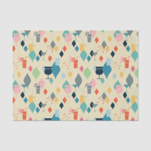 Papel De Seda Meio século - Bebidas Modernas