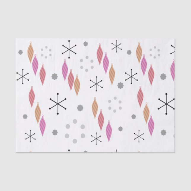 Papel De Seda Meio século Moderno inverno (Frente )