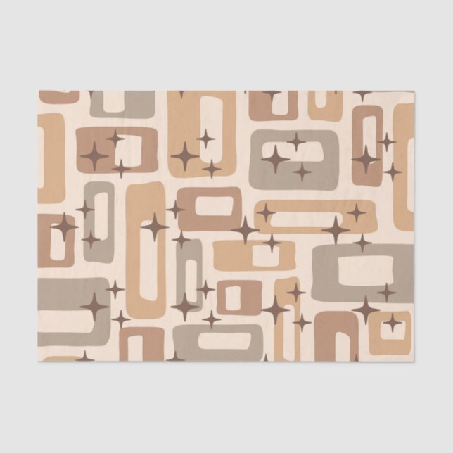 Papel De Seda Meio século Retroativo Moderno (Frente )