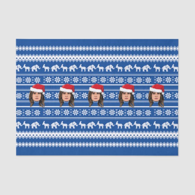 Papel De Seda MELANIA TRUMP Christmas (Frente )