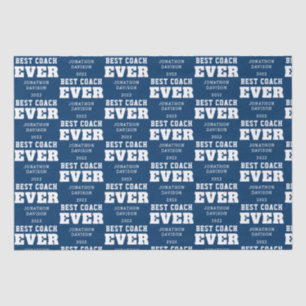 Papel De Seda Melhor treinador Todos Os Nomes Ano Azul