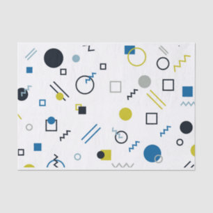 Papel De Seda Memphis, legal, moda, arte geométrica moderna