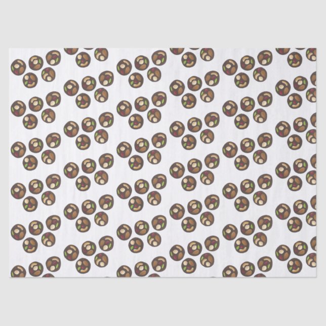 Papel De Seda Mendiants French Chocolates Chocolatier Chocoholic (Frente )