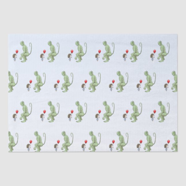 Papel De Seda Menina & Goblin (Frente )