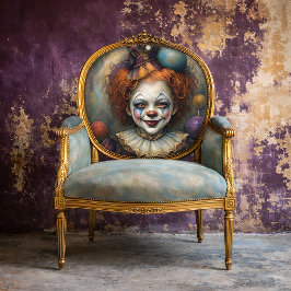 Papel De Seda Menina Palhaça Caprichosa Decoupage