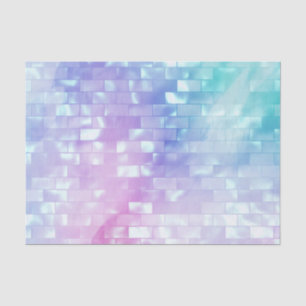 Papel De Seda Menina Shimmer, mãe iridescente de pérolas brilhan