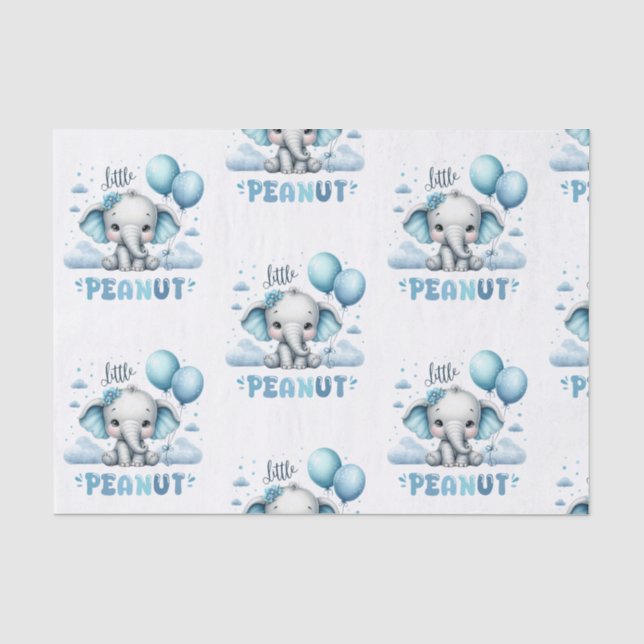 Papel De Seda Menino Amendoim Pequeno  (Frente )