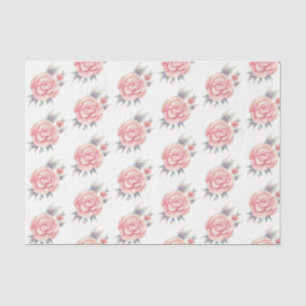 Papel De Seda Meraki Pink Floral Series Design 5