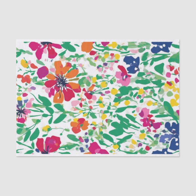 Papel De Seda Mercado mais lento (Frente )