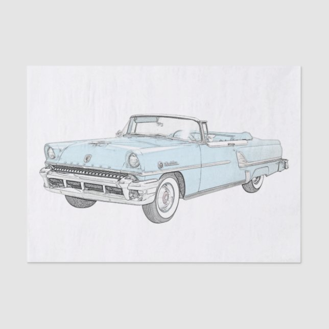 PAPEL DE SEDA MERCURY MONTCLAIR 1955 (Frente )