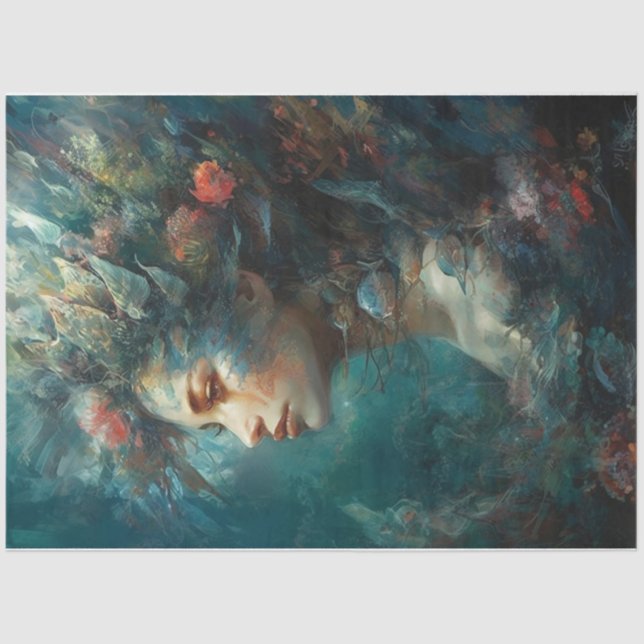 Papel De Seda Mermaid Princess (Frente )