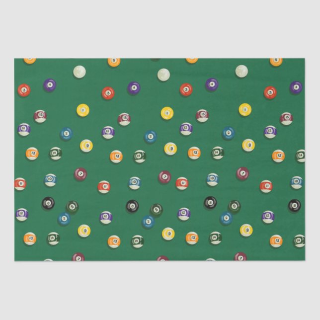 Papel De Seda Mesa de Bilhar Highs and Lows Pool Shark (Frente )