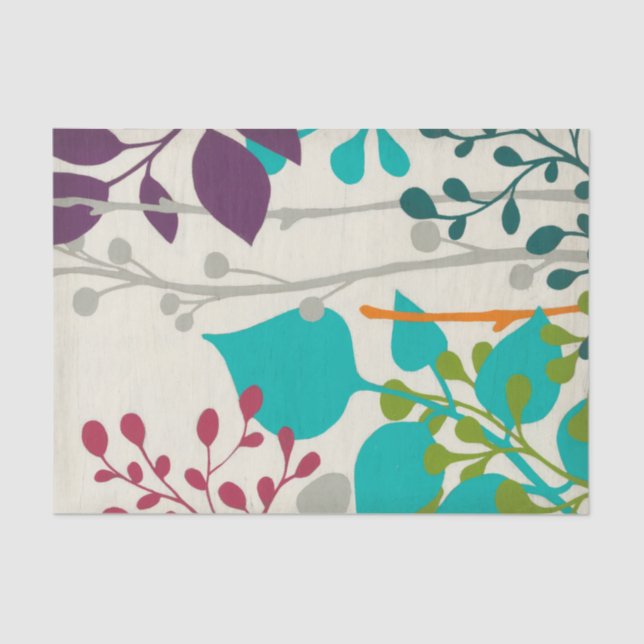 Papel De Seda Metro Garden III (Frente )