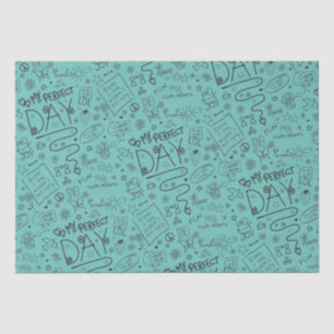 Papel De Seda Meu Dia Perfeito - Pensamento Positivo 2